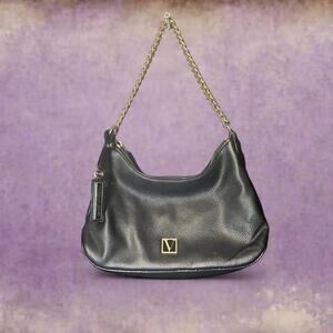 Black victorias secret slouchy mini purse